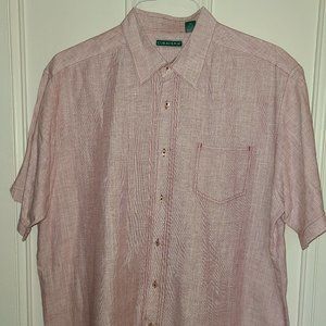 Cubavera Shirt - Red - Linen